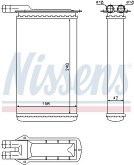 Радіатори опалення NISSENS 71942