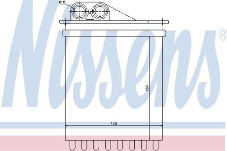 Радиаторы отопления NISSENS 72040