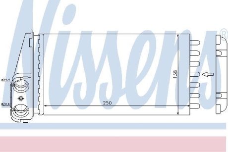 Радиаторы отопления NISSENS 72945