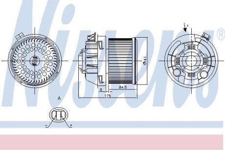 DMUCHAWA NISSENS 87257