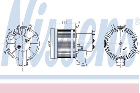 DMUCHAWA NISSENS 87303