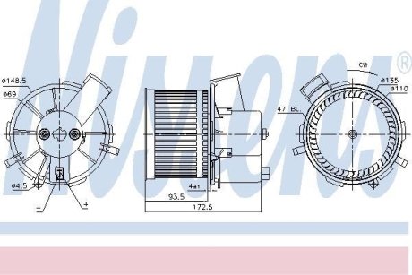 DMUCHAWA NISSENS 87405