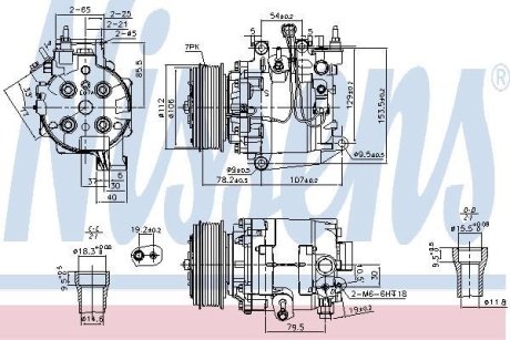 KOMPRESOR KLIMAT. NISSENS 890167