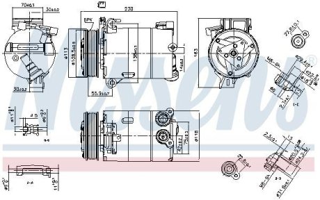 Компресор кондиціонера First Fit NISSENS 890213