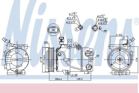 NISSENS 890243 (фото 1)