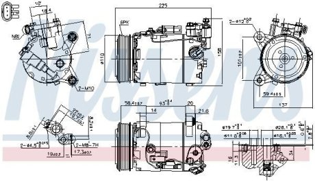 Компресор кондиціонера First Fit NISSENS 890600