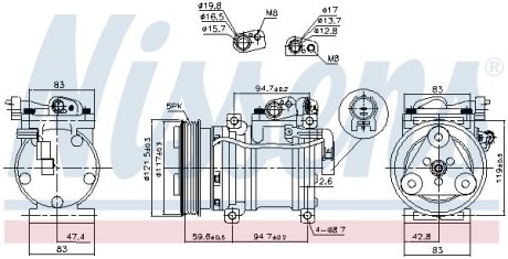 NISSENS 890688