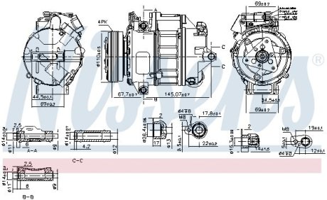 Компресор кондиціонера First Fit NISSENS 890759