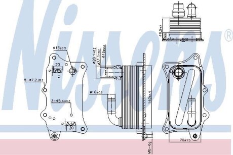 Автозапчасть NISSENS 90918