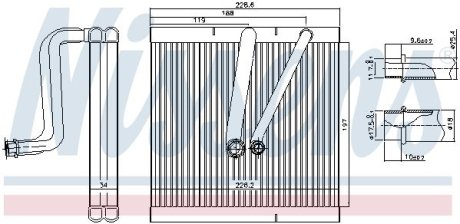 Радіатор NISSENS 92321