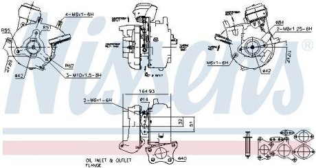 Ускорительный насос, карбюратор NISSENS 93056