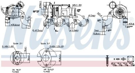 TURBOSPRКЇARKA FORD MONEO III 00-07 NISSENS 93204