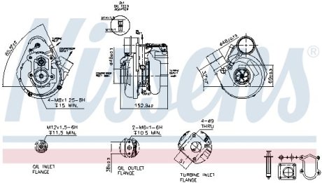 TURBOSPRКЇARKA OPEL MOVANO A 98-/RENAULT MASTER II 98- NISSENS 93274