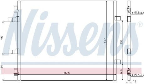 Испаритель NISSENS 940201