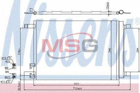 Конденсатор NISSENS 940319