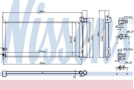 Конденсатор, кондиционер NISSENS 940361