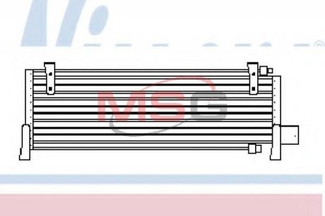 Конденсатор, кондиционер NISSENS 94460