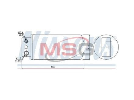 Осушитель, кондиционер NISSENS 95058