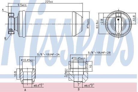 Осушувач кондиціонера NISSENS 95111