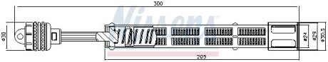 Осушитель, кондиционер NISSENS 95322