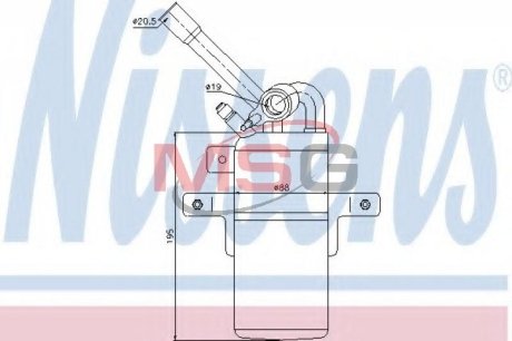 Осушитель NISSENS 95331