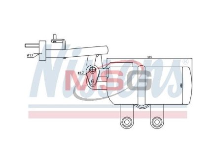 Осушитель, кондиционер NISSENS 95332