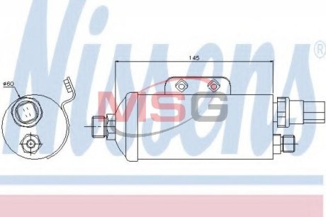 Осушувач кондиціонера NISSENS 95354