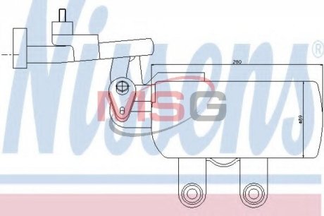 Осушитель, кондиционер NISSENS 95385