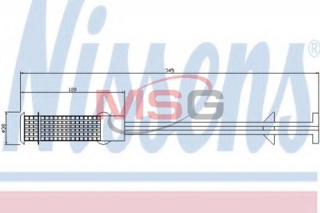 Осушувач кондиціонера NISSENS 95407