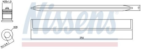 Осушитель системы кондиционирования NISSENS 95450