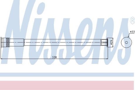 Осушувач кондиціонера NISSENS 95463