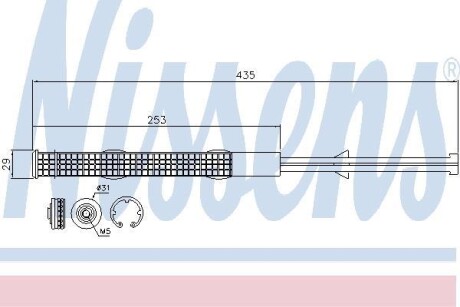 Осушувач кондиціонера NISSENS 95506