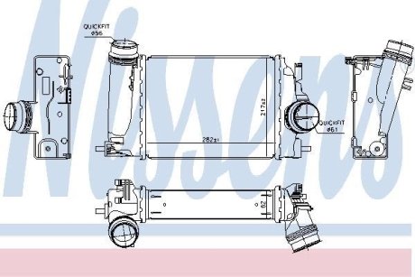 Інтеркулер NISSENS 961122