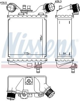 Інтеркулер NISSENS 96168