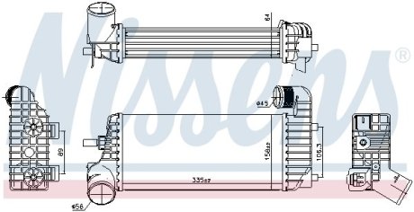 Интеркулер NISSENS 96221