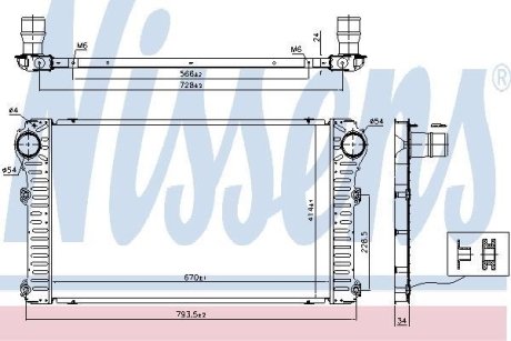 Интеркуллер NISSENS 96347