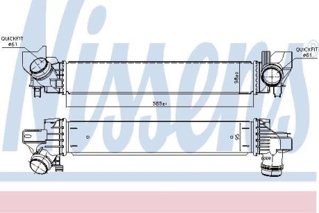 Интеркулер NISSENS 96378