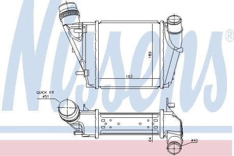 Интеркулер NISSENS 96410