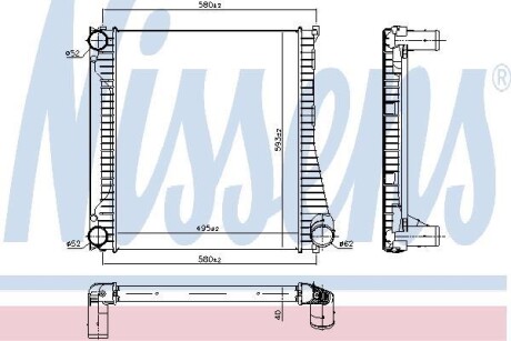 Интеркулер NISSENS 96422