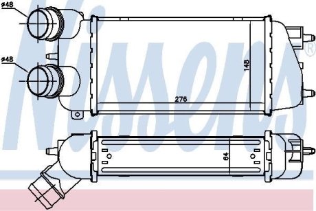 ІнтеркулерC3 04- 1,6HDI NISSENS 96495