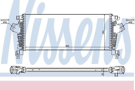 Інтеркулер NISSENS 96547