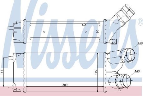 Інтеркулер NISSENS 96584