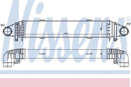 Інтеркулер NISSENS 96596