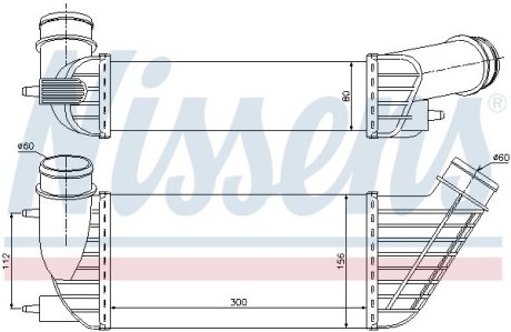 Интеркуллер NISSENS 96609 (фото 1)