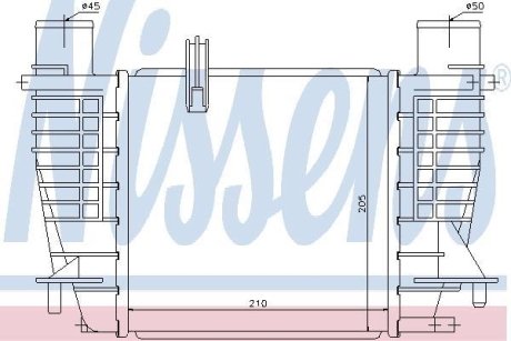 Интеркулер NISSENS 96645