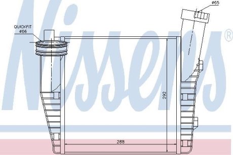 Интеркулер NISSENS 96687