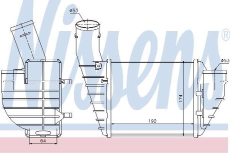 Интеркулер NISSENS 96691