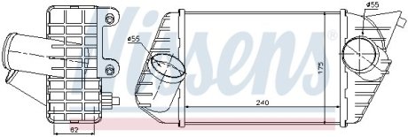 Интеркулер NISSENS 96700