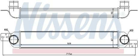 Интеркулер NISSENS 96717