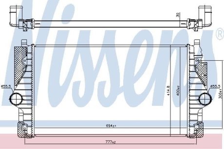 Интеркулер NISSENS 96755